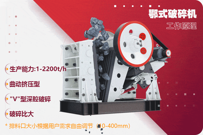 鄂式破碎機(jī)工作原理 鄂式破碎機(jī)工作原理